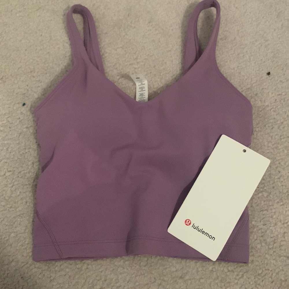SOLD OUT wisteria purple align tank